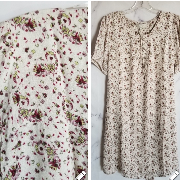 LUCKY BRAND Shift Floral Print Dress - Picture 1 of 15